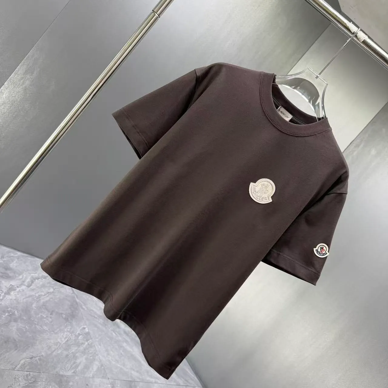 MONCL* * 2026 New Arrival T logo ：Black White Dark Blue Sizes：S M L XL XXL